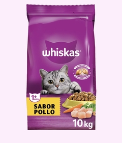 WHISKAS GATO ADULTO POLLO 10 KG - comprar online