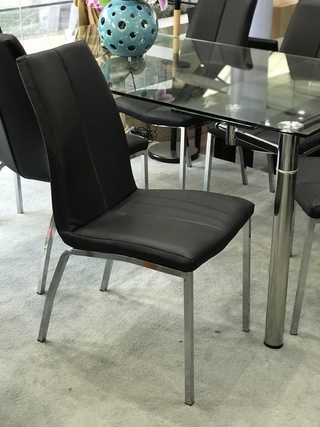 SILLA CROMADA MODELO BEA