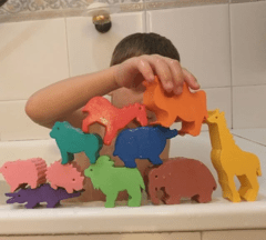 Juego de Balance y equilibrio Animales de goma eva en internet