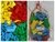 Bolsa de Bloques 60 piezas de colores - comprar online