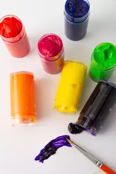 Dactilo pintura en bolsita colores clasicos en internet