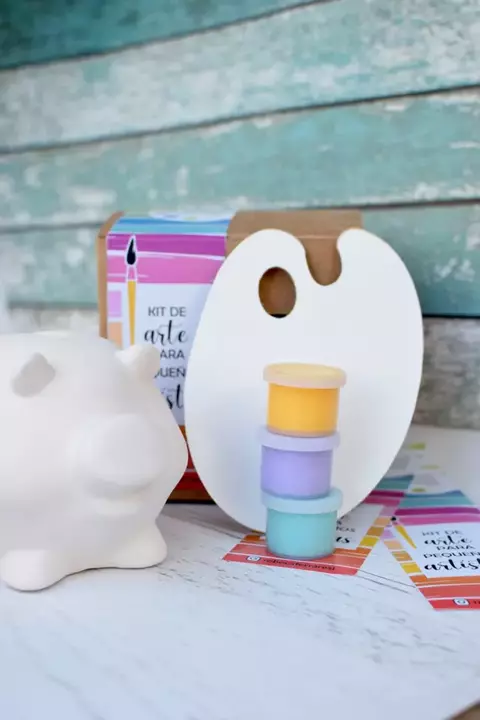 Kit de arte alcancia para pintar
