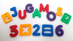 Kit Letras y Numeros de goma eva 46 piezas - comprar online