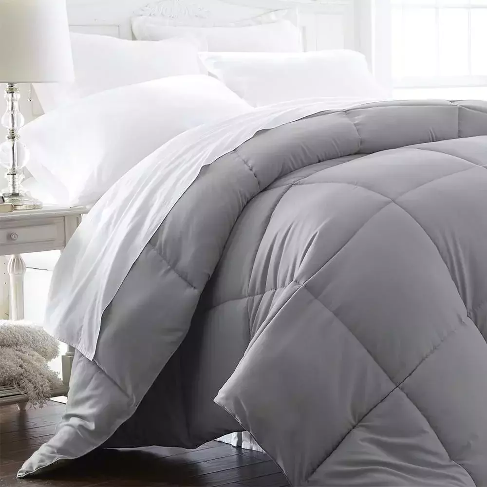 Acolchados Cotton Touch King Gris