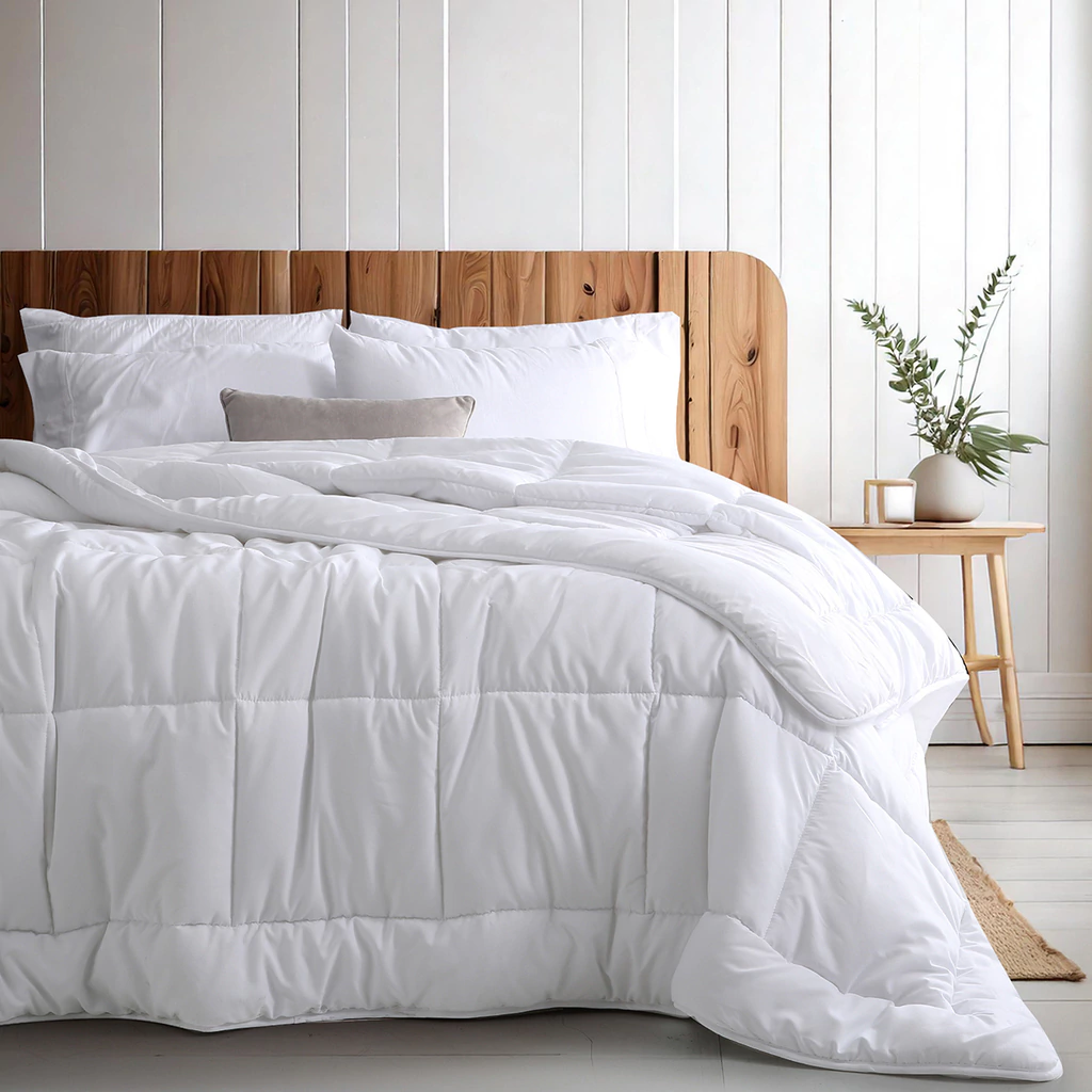 Acolchado Cotton Touch 2 1/2 plazas Blanco