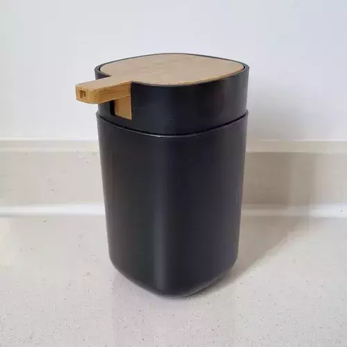 Dispenser de Bambu Negro