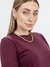 Blusa decote redondo manga longa SÓROR - Tipo Clari