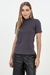 Blusa Feminina Classic Algodão Gola Padre Leve na internet