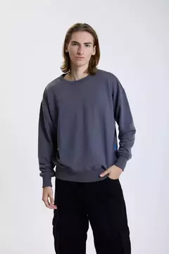 BUZO PROTOTYPE CREWNECK EDISON GOOD (GRIS OSCURO) - comprar online