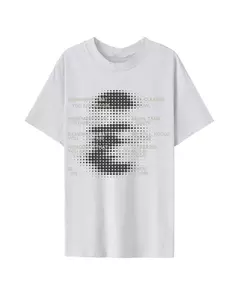 REMERA IDROGENO HALFTONE (BLANCA)