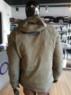 CAMPERA INFLABLE TRAPANI (VERDE MILITAR) - comprar online