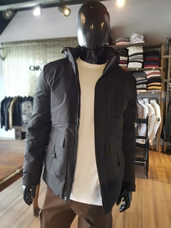 CAMPERA INFLABLE TRAPANI (NEGRA)