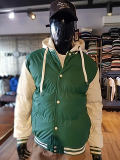 CAMPERA INFLABLE UNIVERSITARIA (VERDE)