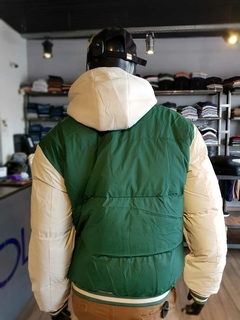 CAMPERA INFLABLE UNIVERSITARIA (VERDE) - comprar online