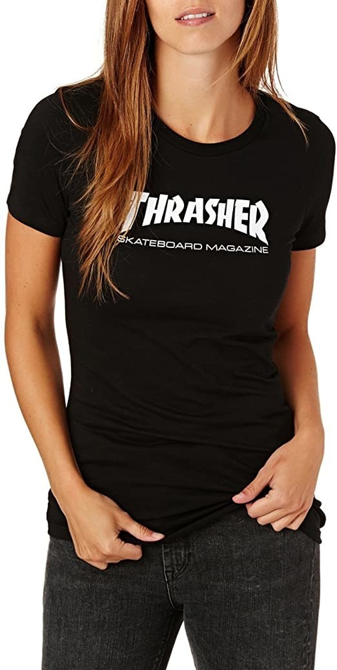 Remera Thrasher skate MAG dama