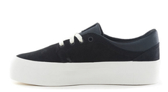 Zapatillas Dc Trase Platform Black/cream Nobuk - comprar online