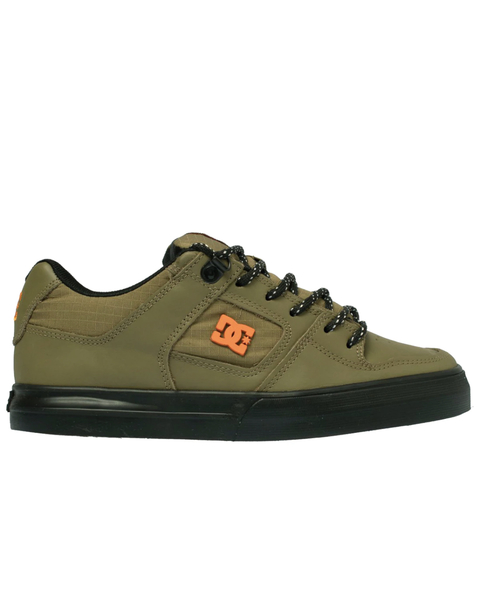 ZAPATILLAS DC PURE WNT VERDE MILITAR