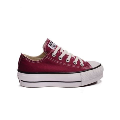 Zapatillas Converse Chuck Taylor Lift Bordo Ox