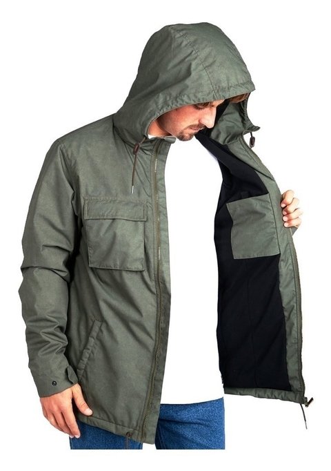 Campera Billabong Matt Jacket Military Hombre