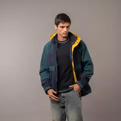 Campera Rusty Liviana Mi Sensi Zip Thru Navy Blue - comprar online