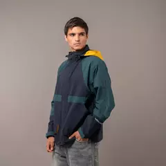 Campera Rusty Liviana Mi Sensi Zip Thru Navy Blue
