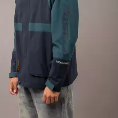 Campera Rusty Liviana Mi Sensi Zip Thru Navy Blue - Xsitestore