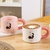 Taza de cerámica "Nice day gatito" 340ml
