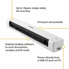 SCANNER BROTHER DS-640 PORTATIL COLOR 600DPI en internet