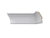 Rodateto Santa Luzia 475 Branco / barra (5 x 7 x 240) cm