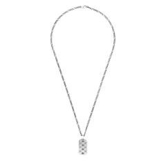 Collar Gucci plata 925 Signature Gucci Tag - comprar online