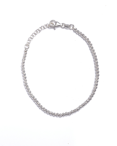 Pulseta bolitas facetadas - Plata 925