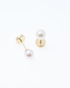 Aros Abridores Perlas de Cultivo 4mm-4,5mm - Oro 18k