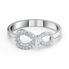 Anillo Infinity - Swarovski