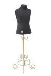 Manequim Kids Provençal Skin Preto Jacquard