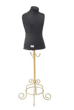 Manequim Kids Provençal Skin Preto Jacquard