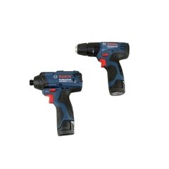 Combo Furadeira Parafusadeira de impacto GSB 120-LI + Chave de impacto GDR 120-LI Bivolt Bosch - Dinâmica Rio