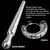 Aliança de Aço Inox com Filete de Ouro 6MM Reta com Batimento - Com Pedra - comprar online