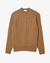 Sweater De Lana Con Tejido Acanalado - Lacoste La Plata
