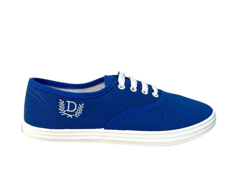 ZAPATILLA DE LONA DELI ART 00350 TURQUESA