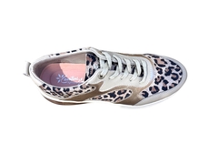 ZAPATILLA CAVATINI 2503 NATURAL ANINAL PRINT - comprar online