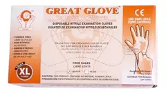 Guantes de Nitrilo Negros Talle XL- caja x 100 un. - comprar online