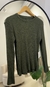 Sweater trenzado largo - Las Tanas