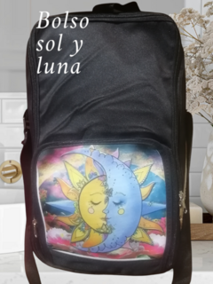 Bolso sol y luna 40x25
