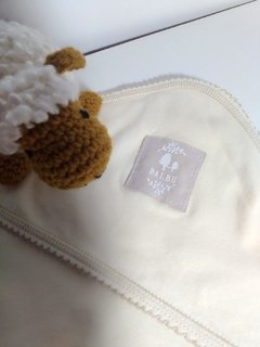 Imagen de Manta Picot beige