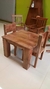 mesa infantil cuadrada