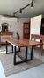 MESA INDUSTRIAL PATA CUBO 1 X2