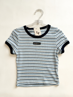 REMERA HAPPY RAYADA - tienda online