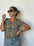 Remera de morley espalda U animal print 0866 en internet