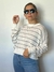 Sweater Calado Rayado Lurex 3498 - comprar online