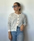 Saco Rayado Lurex 3497 - comprar online